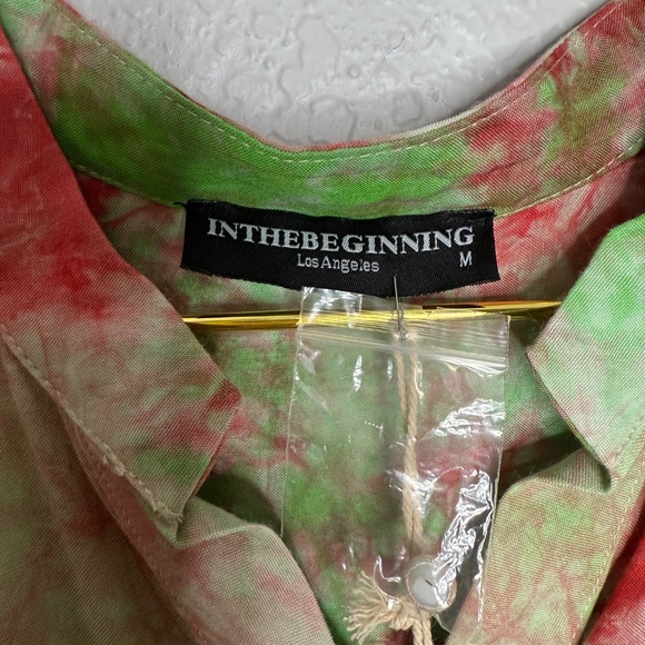 NWT Women's Medium Tie Dye Terred Dress -cp - Picture 6 of 8